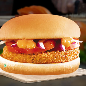 Crispy Aloo Tikki Burger